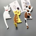 thumbnail image 6 of Joernso Creative Fridge Hook Cartoon Animal Shape Cat Tail Refrigerator Magnet Sticker for Home, 6 of 8