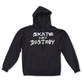 Thrasher Skate Mag Zip Hoody Black Small Walmart