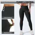 thumbnail image 3 of Scrunch Butt Lifting Leggings for Women Impact Gym Seamless Workout Leggings Mid Low Waist Tummy Control Booty Lifting Yoga Pants, 3 of 7