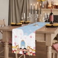 thumbnail image 2 of Table Runners 108 Inches Long Dress Scarves, Japanese Wedding Farmhouse Coffee/Dining/Kitchen Table Runner for Living Room, Cute Owls Cherry Blossoms Blue 13x108 Inch, 2 of 9