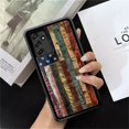 thumbnail image 2 of CARLOCA Compatible With Samsung Galaxy A14 5G Case, Woodgrain Rainbow American Flag Pattern For Girl Ultra Protection Shockproof Soft Silicone TPU Non-Slip Back, 2 of 5