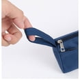thumbnail image 5 of Estuche de lápices de tela de gran capacidad con compartimentos de doble cremallera, almacenamiento de artículos de papelería, uso escolar y de oficina., 5 of 5