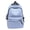 Blue, variant on Modern College Backpack Robust Zipper Comfortable Shoulder Bands Organized Storage Capacity