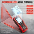 thumbnail image 3 of TOPEX Laser Distance Meter Laser Measurement Tool Laser Measure Digital Laser Measurer Measure Distance Area and Volume Battery Included, 3 of 14