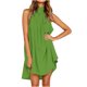 thumbnail image 1 of Vestidos irregulares sueltos sólidos sin mangas con cuello redondo informal de verano para mujer Fridja hjkh4057, 1 of 7