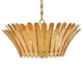 thumbnail image 4 of 47694DA Hinkley Lighting Reina - 15W 3 LED Medium Tapered Chandelier-12 Inch Tall and 25.5 Inch Wide-Distressed Brass Finish, 4 of 11