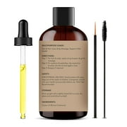 Majestic Pure Castor Oil | 100% Natural | Premium Grade Cold Pressed | Hair, Eyelashes, Eyebrows, Nails | Moisturizing & Nourishing | Body, Hair & Carrier Oil | 2 Fl Oz