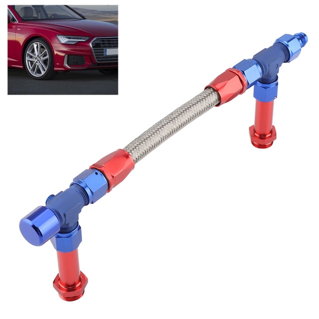AN8 Kit de Línea de de Alimentación Dual 4150 Accesorios de Carbohidratos Accesorios de Cburador Accesorios de Carbohidratos Con Adaptador AN6 Para Holley Combustible Rápido AED
