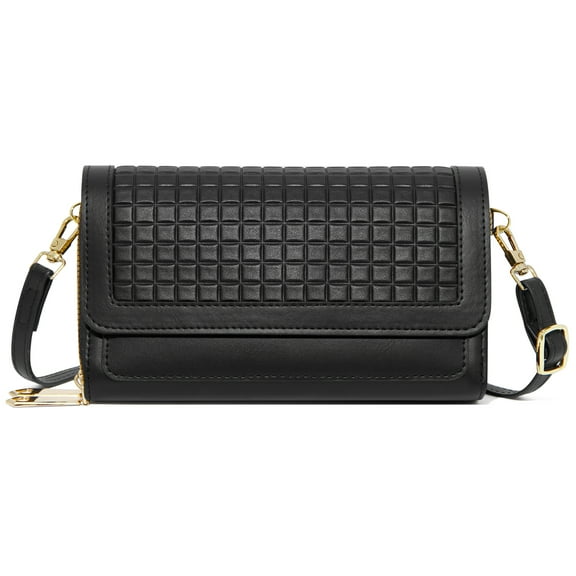 Badiya Small Crossbody Bags for Women Cell Phone Purse Wallet Shoulder Handbag with Credit Card Slots