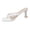 White, variant on Womens Slippers High Heel Comfortable Casual Fashion Womens Footwear Black Size 37