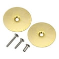 thumbnail image 3 of Filling Plate Door Handle Cover Door Renovation Adjustable Screw Length Brushed Satin Nickel Finish Diameter 67MM, 3 of 11