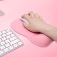 thumbnail image 2 of Mouse Mat Mouse Pad Pad Gaming Mouse Mat with Wrist Support Gel Mousepad Wrist Rest Ergonomic Mouse Pad Desk PC Accessories for Games and Office Working, 2 of 8