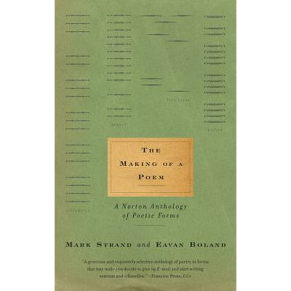Pre-Owned The Making of a Poem (Paperback) 0393321789 9780393321784