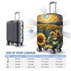 thumbnail image 4 of Fotbe Starry Sky Moon Sunflower Funda Protectora para Equipaje, Antirrayones y Resistente a la Suciedad, Compatible con Maletas de 18 a 32 Pulgadas-Large, 4 of 7