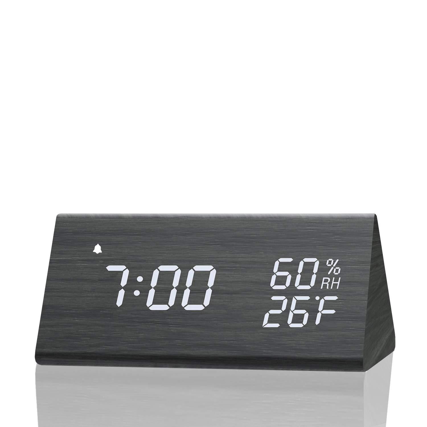wood digital clock wood digital clock