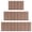 Maroon Pink Yellow Checkerboard, variant on Maroon Pink Yellow Checkerboard Kitchen Rugs Set Of 3, 17"X30"+17"X47"+17"X59" Non-Skid Washable Anti-Fatigue Mats
