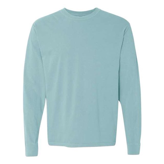 Comfort Colors Ringspun Garment-Dyed Camiseta de manga larga M Chalky Mint Colores Confort 6014