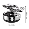 thumbnail image 3 of IBaodan Aeroplane Solar Rotating Car Aroma Jewellery Helicopter Car Aroma Car Perfume Interior Decoration Accessories Car And Home Diffuser Housewarming Gift, 3 of 4