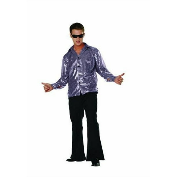 Disfraz para adulto RG Costumes Disco Inferno con lentejuelas, talla M