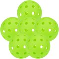 thumbnail image 3 of 6Pcs Convenient Hole Balls Luminous Practice Balls Plastic Pickleballs Sports Supply, 3 of 7