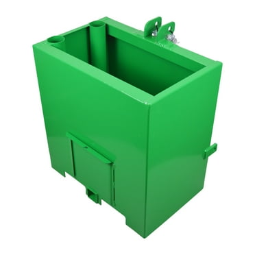 INTSUPERMAI Ballast Box 3 Point Category 1 Tractor and Loader Coupling Stabilizer Farm Machinery 800lb
