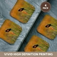 thumbnail image 6 of 3drose, Usa, Oregon, Portland. Red-winged Blackbird - Us38 Bja0547 - Jaynes Gallery, Set of 4 Coasters - Soft, 6 of 7