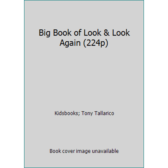 Pre-Owned Big Book of Look & Look Again (224p) (Paperback) 1588659054 9781588659057
