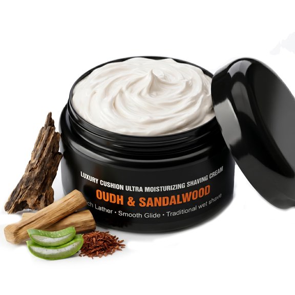 Crema de Afeitar Pink Woolf Oudh Sandalo Tarro 100 ml