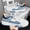 White And Blue, variant on Autumn Winter New Men's Casual Sneakers Fashion Trend Lace-up Casual Shoes Men's Shoes
