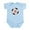 Sky Blue, variant on CafePress - Future Poker Champ Infant Bodysuit - Baby Light Bodysuit, Size Newborn - 24 Months