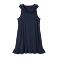 thumbnail image 6 of Womens Summer Dresses 2026 Casual Sleeveless Sweatshirt Dress Loose Fit Hoodie Mini Dress Trendy Streetwear, 6 of 9