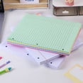 thumbnail image 3 of OIUR 200 Sheets Loose Leaf Paper 8'' x 10.5'' College Ruled Filler Notebook Paper 3-Hole Punched Binder Lined Paper for 3 Ring Binders, 3 of 7