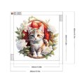 thumbnail image 2 of Pintura de diamante DIY parcial con forma especial, taladro, gatito Simple, 40x40cm, 2 of 9