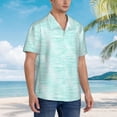 thumbnail image 5 of Haiem Blue Bright Printed Hawaiian Shirt for Men - Men’s Casual Beach Summer Shirts - Stretch Fabric with Modern Fit-XX-Large, 5 of 9
