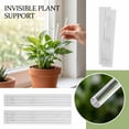 thumbnail image 2 of Plant Support Stakes, Acrylic Clear Potted Flora Fixed Rod Indoor Outdoor Garden Sticks Botanical Growth Tool Transparent Vegetation Stem Training Mounting Bracket, 11.02in, 2 of 5