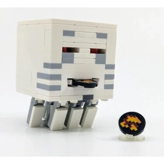 LEGO Minecraft: Ghast Minifigure with Shooting Fireball - Ages 6  (106 pcs)