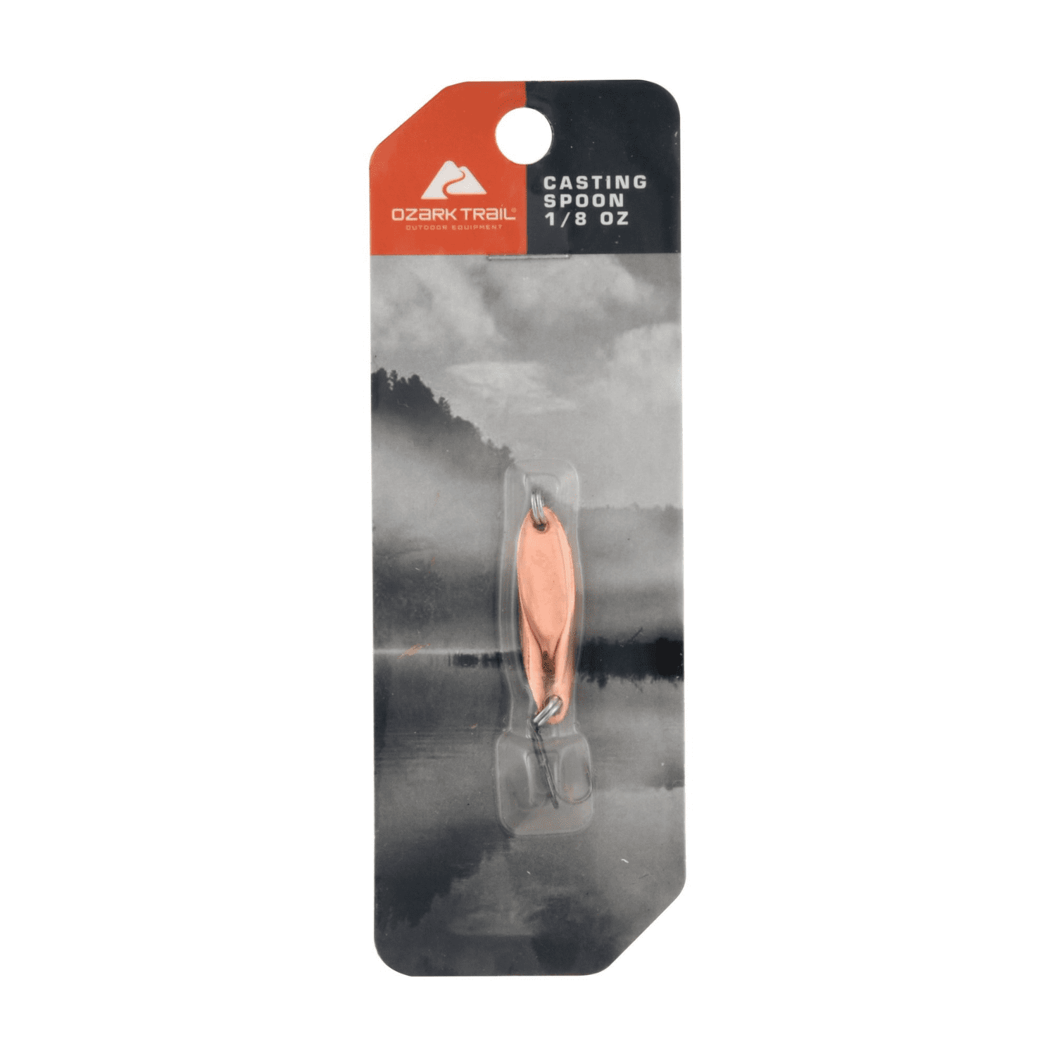 (3 pack) Ozark Trail Casting Spoon Fishing Lure 1/8 oz. – Copper