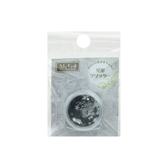 Resinate Glitter Star 1.5gm Silver