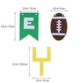thumbnail image 5 of BESTOYARD Football Party Decorations Fabric Banner with Flags Assorted Colors, 5 of 6