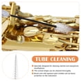 thumbnail image 3 of 4 Pcs Tubes Instruments Sax Cleaning Brush Orchestra Tool Wind Sound Hole, 3 of 8