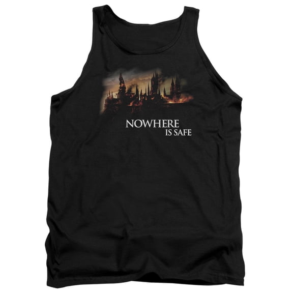 Harry Potter - Burning Hogwarts - Tank Top - Large