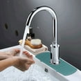 Rewenti Silicone Sink Faucet Mat Sink Splashing Guard Draining Pad