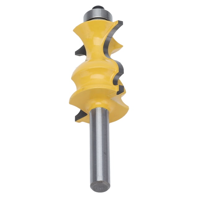 Architectural Router Bit, Sculpture Roundover Beading 28mm Blade Diameter Corner Rounding Base Moulding Routers For Hardwood For Plywood For Softwood