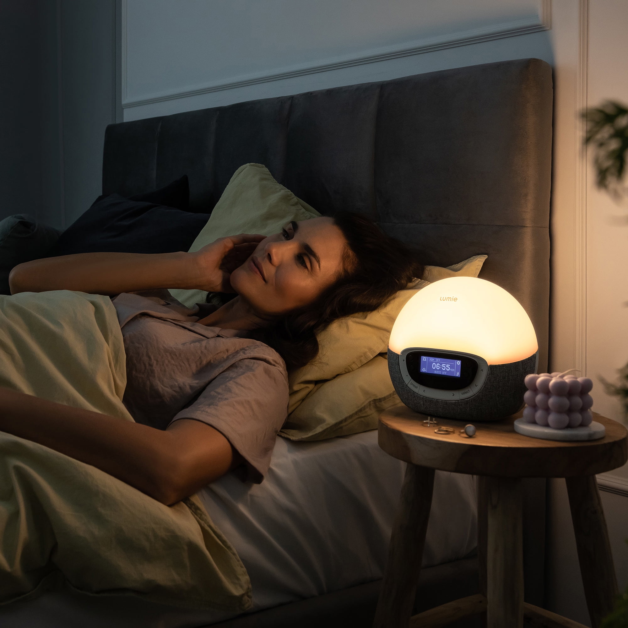 Lumie Bodyclock Shine 300 Wake-up Light Sunrise Alarm Clock