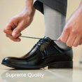 thumbnail image 3 of OWNTIDE 5-Pack Men's Dress Crew Socks, Ultra Thin Lightweight Breathable Cotton Socks, 3 of 9