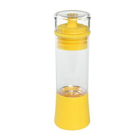 

HOMEMAXS 1pc Heat Resistant Oil Bottle Brush Silicone Oil Brush Baking Barbecue Supplies for Home Restaurant Hotel (Yellow)