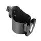 thumbnail image 3 of Portavasos duradero para cochecito con caja de almacenamiento para teléfono con accesorios organizadores de clips ajustables, negro para cinta de B, 3 of 6