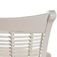 thumbnail image 2 of Hillsdale Bayberry 19" Coastal Wood Dining Chairs in White (Set of 2), 2 of 7