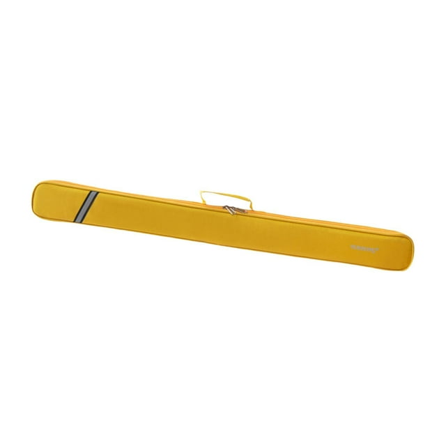 Siruishop Billiards Pool Cue Case Nine Ball Cue Bag Protector Trendy 1/2 Snooker Pool Cue Yellow