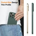 thumbnail image 5 of JETech Upgraded Slim (0.85 mm Thin) Case for iPhone 13 Pro Max 6.7-Inch, Camera Lens Cover Full Protection, Ultra Thin Lightweight Matte Hard PC, Support Wireless Charging (Midnight Green), 5 of 7